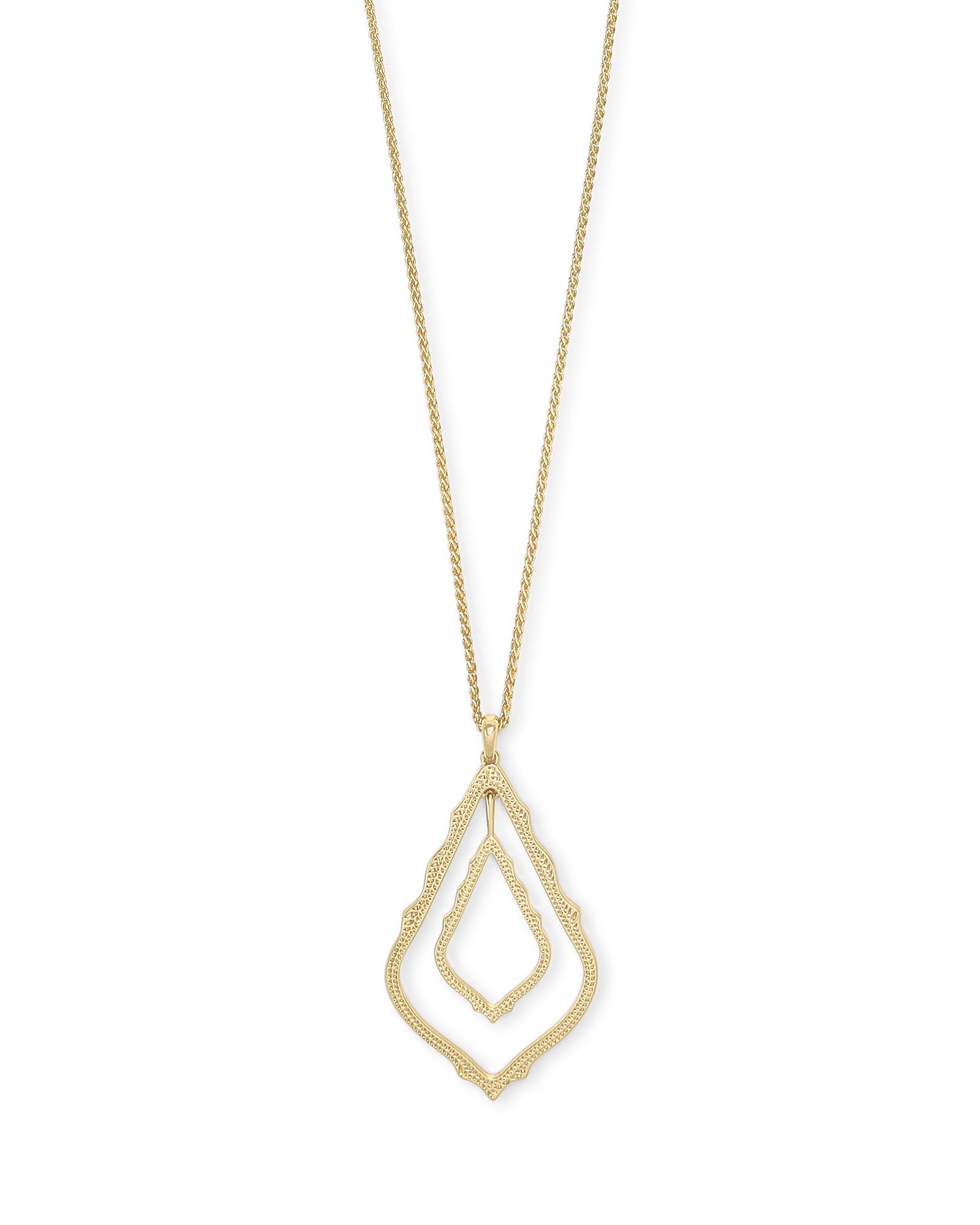 Simon Long Pendant Necklace in Gold | Kendra Scott | Kendra Scott