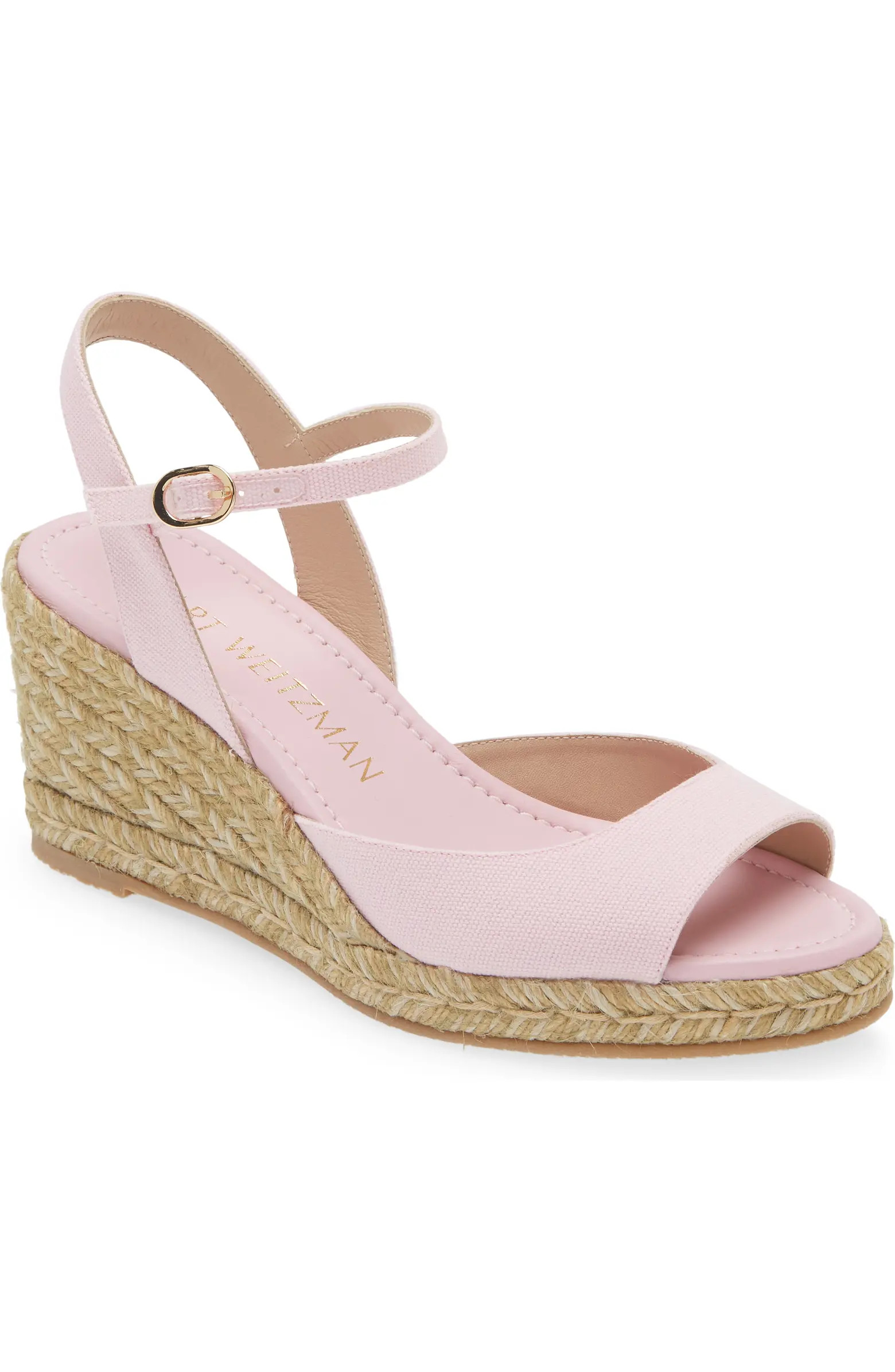 Stuart Weitzman Tia Espadrille Wedge Sandal (Women) | Nordstrom | Nordstrom