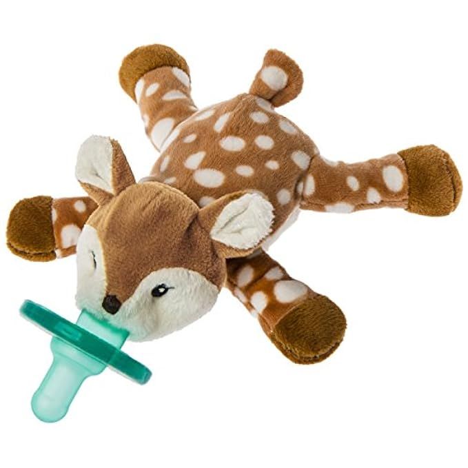 Mary Meyer Wubbanub Soft Toy and Pacifier, Amber Fawn | Amazon (US)