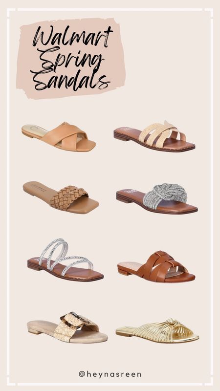 Walmart Spring Sandals I’m loving!

#LTKfindsunder50 #LTKstyletip #LTKbeauty
