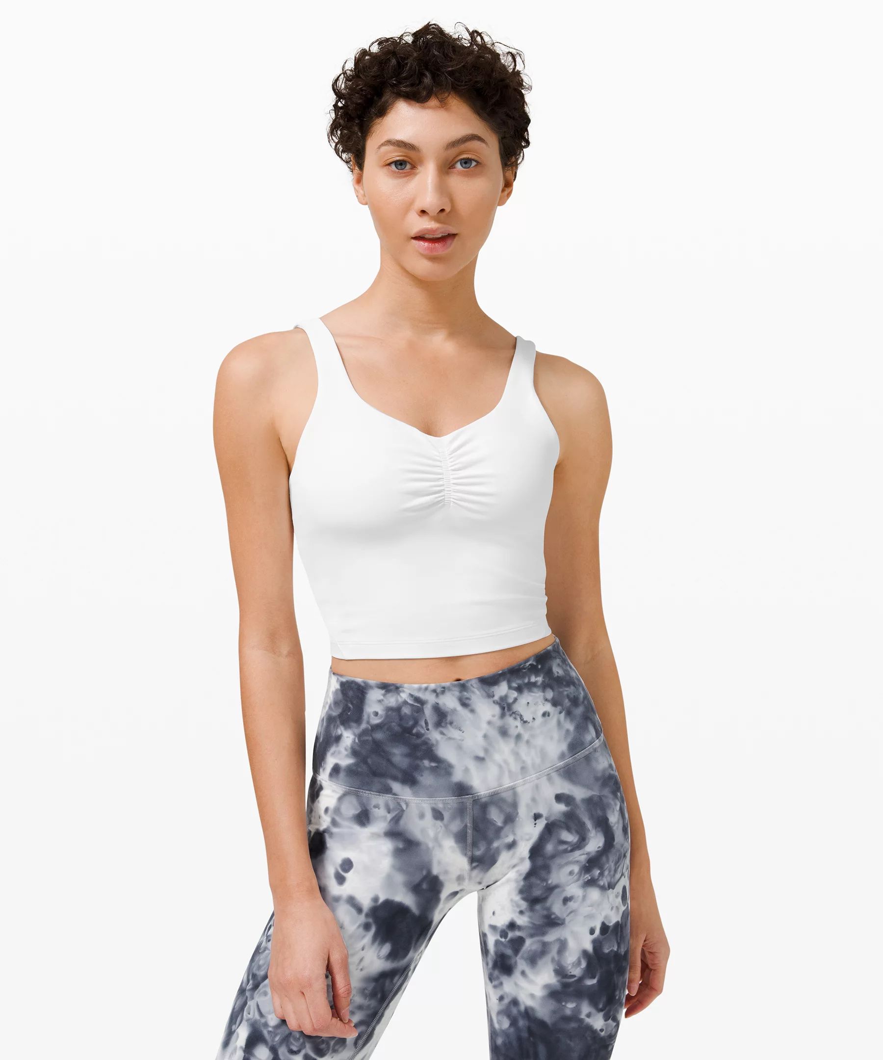 lululemon Align™ Gathered-Front Tank Top  | Women's Tank Tops | lululemon | Lululemon (US)