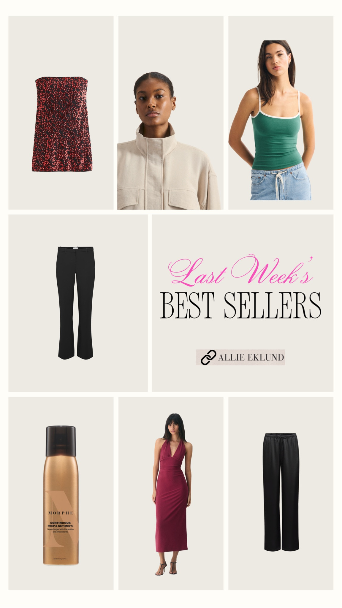 Pieces you guys have been loving so I’m re-sharing! ⭐️ Linked similar options too!

I swear a size XS

Also, cannot express how much I love the morphe setting spray.. magic!! #bestsellers 

#LTKgrwm #LTKootd