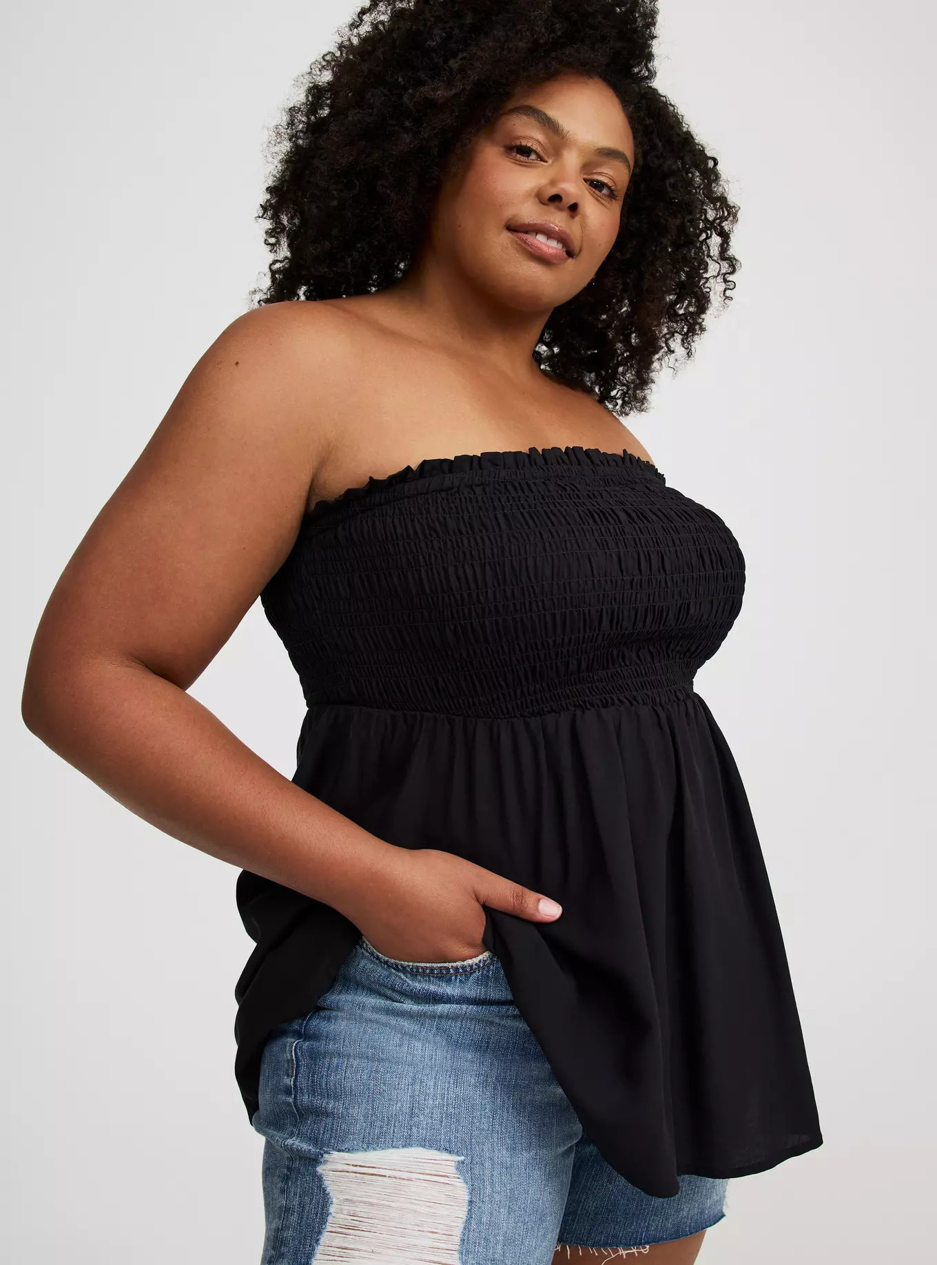 Smocked Tube Top | Torrid (US & Canada)