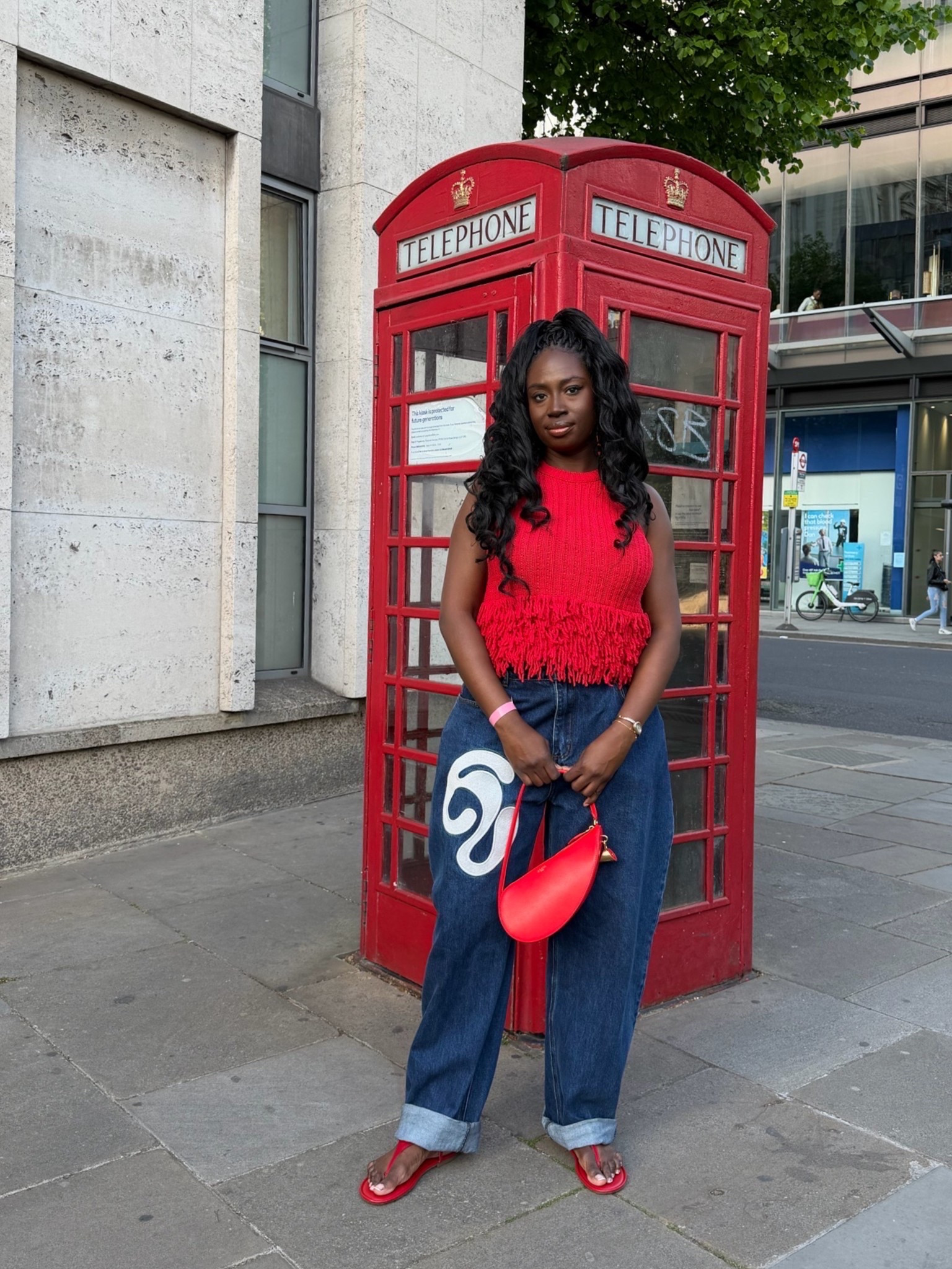 Outfit of the day ✨

Received so many compliments for my top 😍🍒 every spring/summer I always gravitate towards a certain colour and this year it’s defo 💋💋 RED 🍒🍒

What colour are you loving?

Lipstick/Blush: @yslbeauty Make Me Blush Liquid Blush 80
Body oil: @aveenoukire 
Scent: @parfumsdemarly Valaya & @hermes Oud Alezan

Ib: styldbymaisie 
#spring #summeroutfit #knitwear #styleinspo #springstyle

#LTKspring #LTKsummer #LTKmidsize