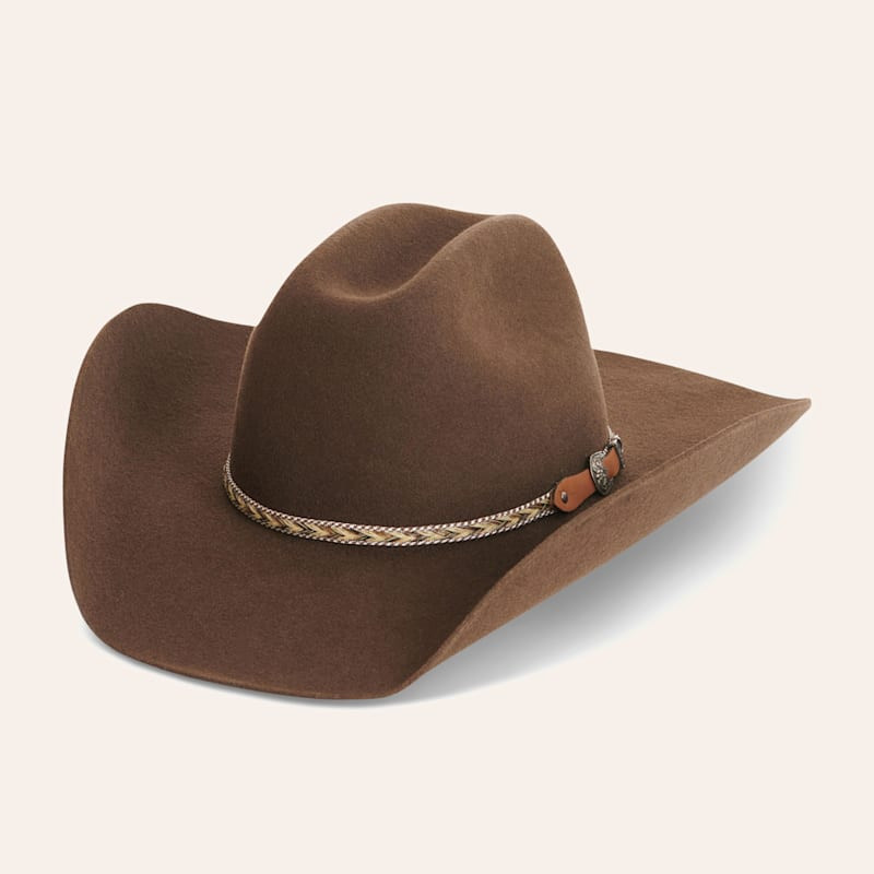 Master Hatters 3X Ramrod Chocolate Wool Hat | Cavender's