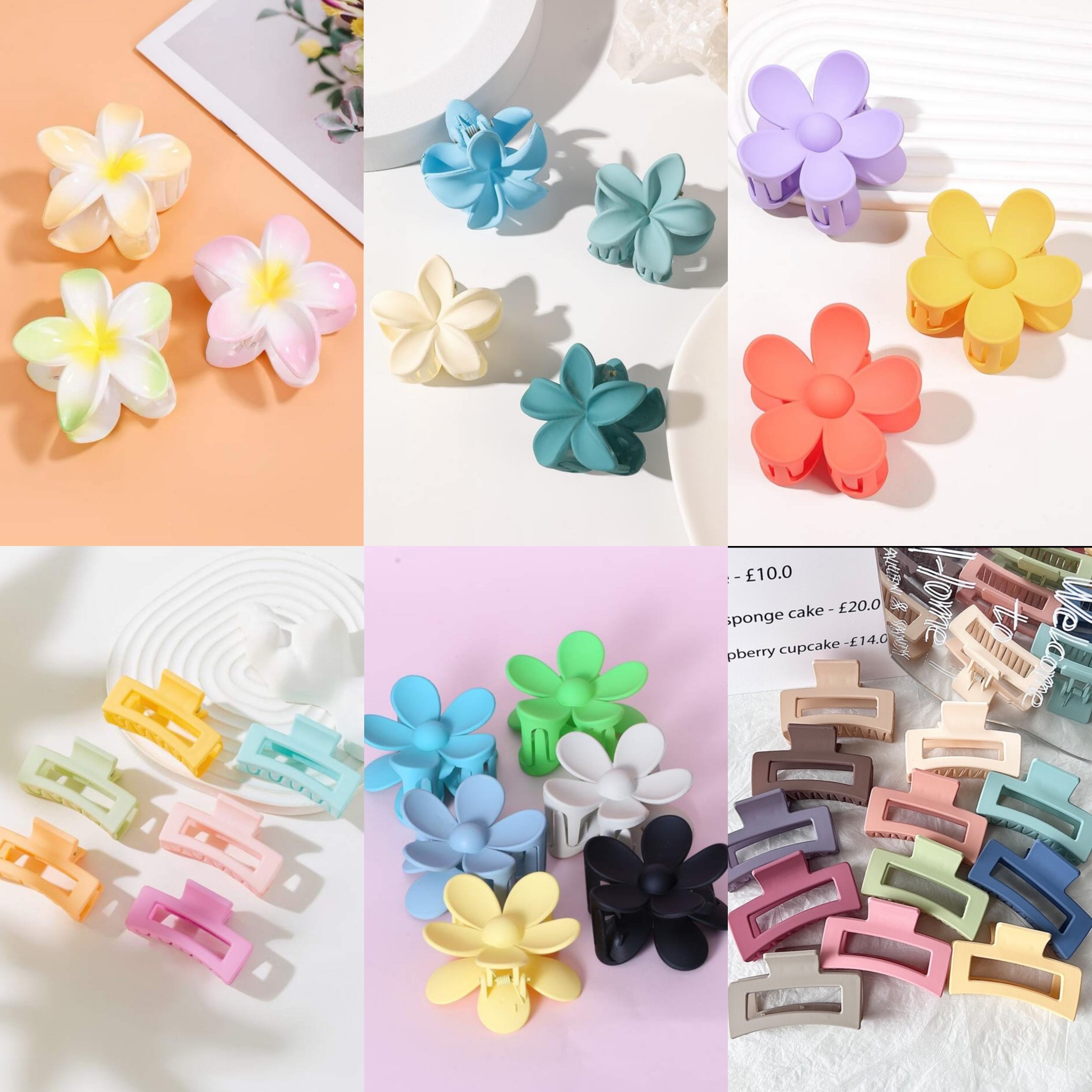 Favorite colorful Shein claw clips! Perfect for spring and summer! 

#LTKbeauty #LTKFind #LTKstyletip