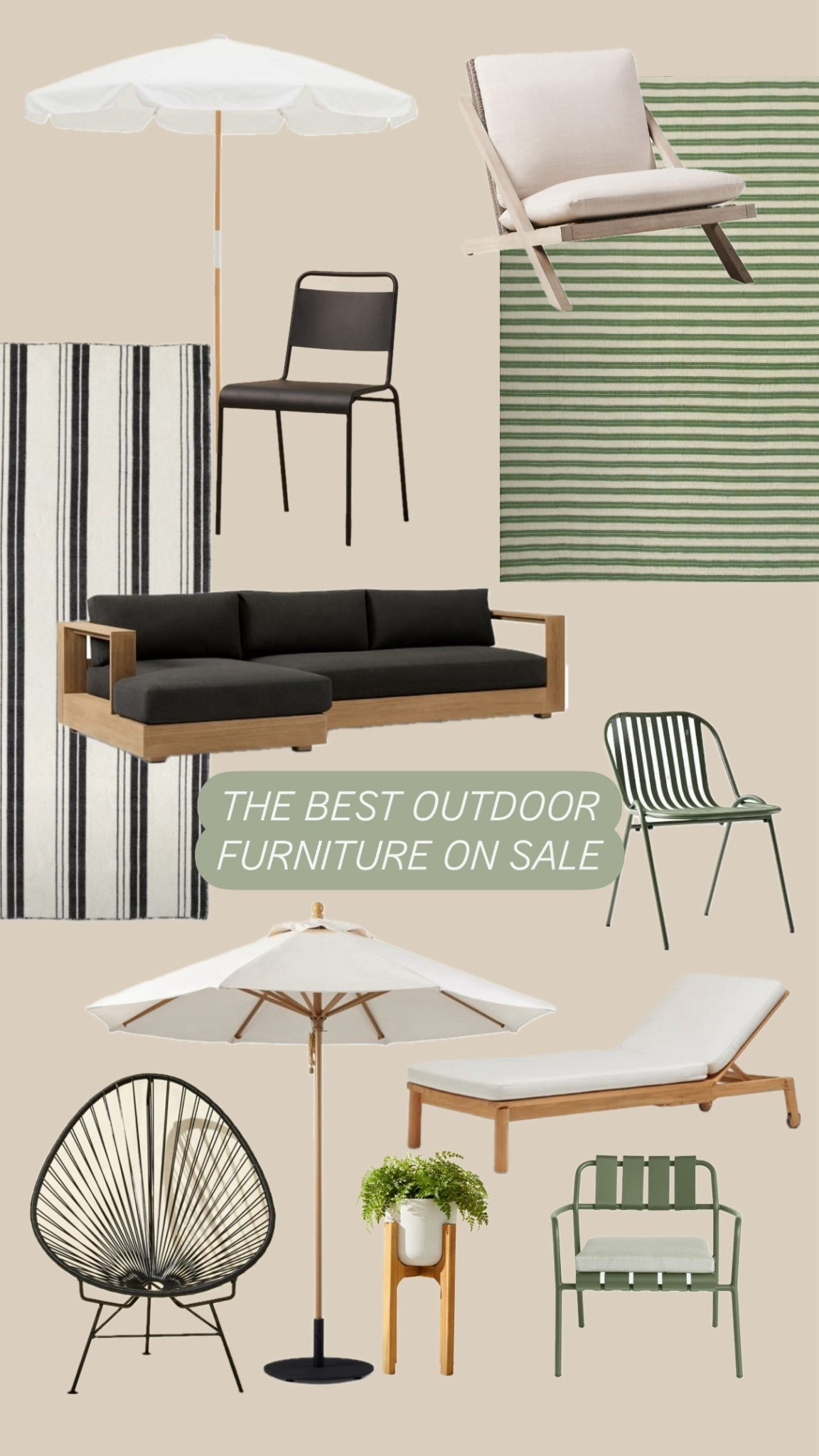 I went through all the Memorial Day sales and found some GREAT outdoor furniture on sale - this is always the best time to get your summer outdoor set up dialed in because everything is on markdown! #sale #outdoorfurniture 