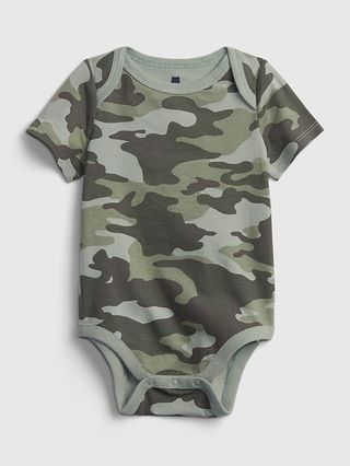 Baby Organic Cotton Mix and Match Print Bodysuit | Gap (US)