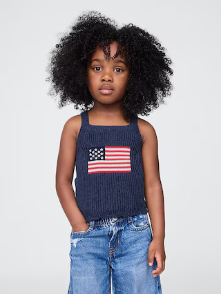 Baby & Toddler Crochet Americana Tank Top | Gap (US)