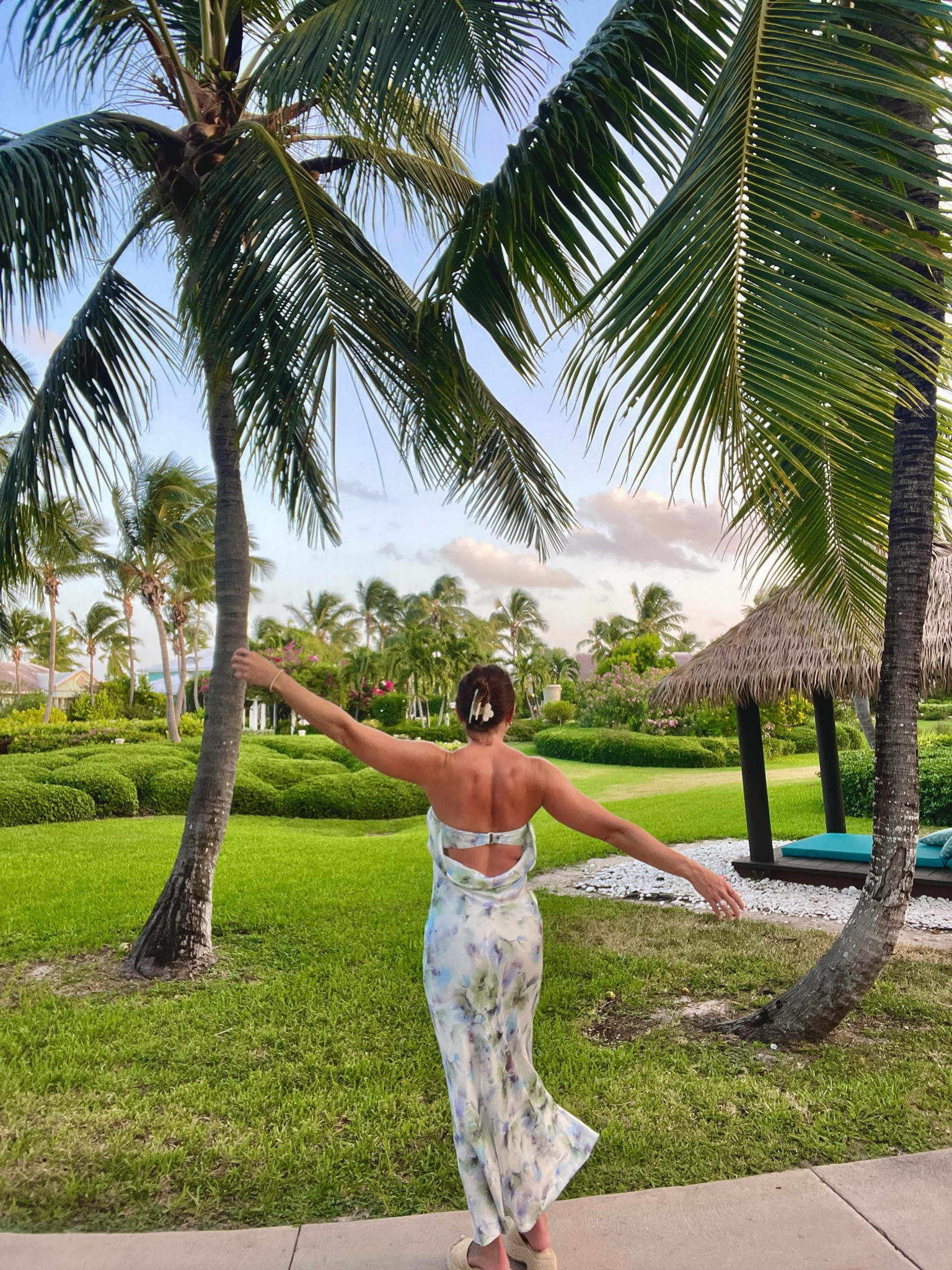 The most fun tropical vacation dress, runs small and I have a wider chest (36), wearing a size 6  #LTKMostLoved 

#LTKstyletip #LTKSeasonal