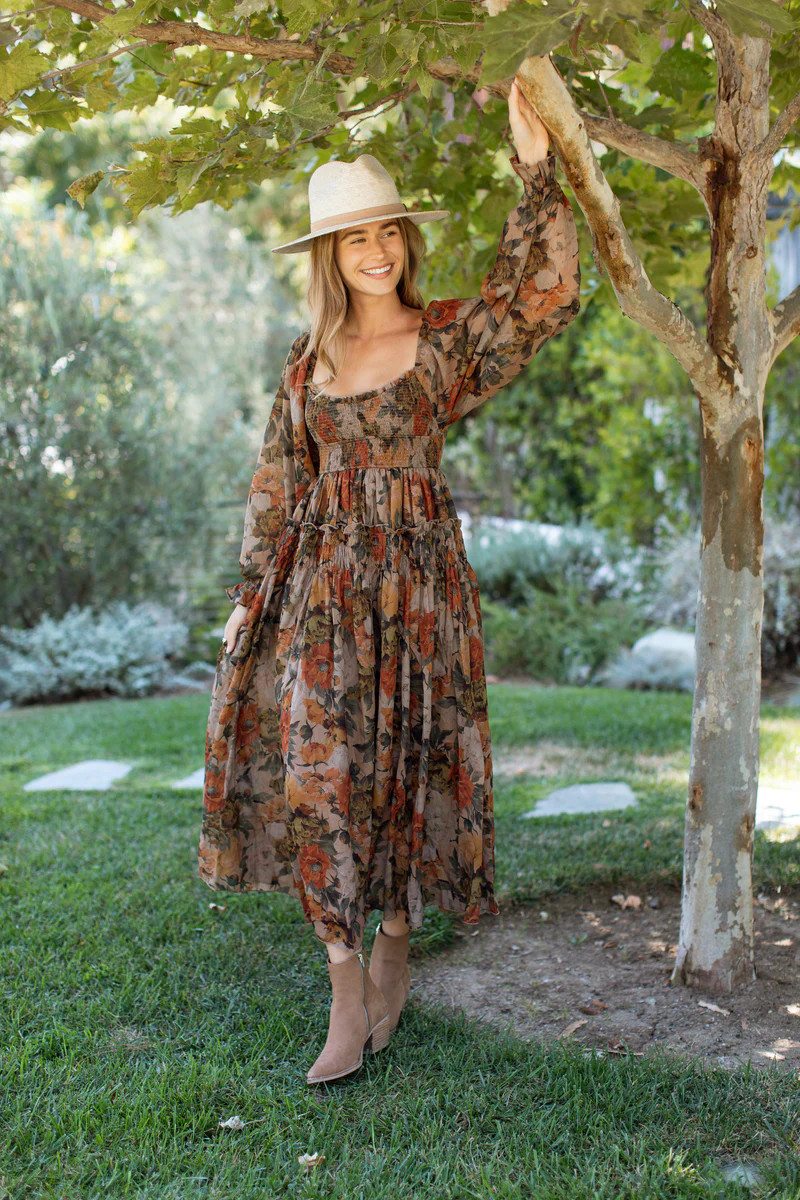 Autumn Dress | Carly Jean Los Angeles