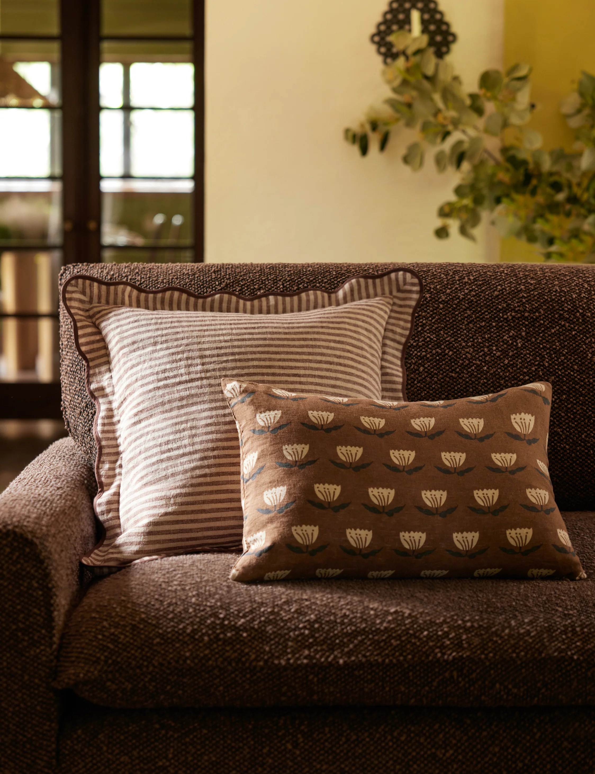 Janna Linen Pillow by Sarah Sherman Samuel | Lulu and Georgia 