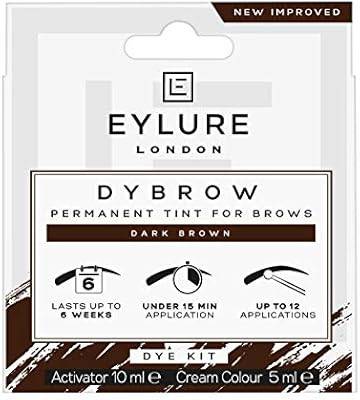 Eylure DYBROW Eyebrow Dye Kit, Dark Brown | Amazon (UK)