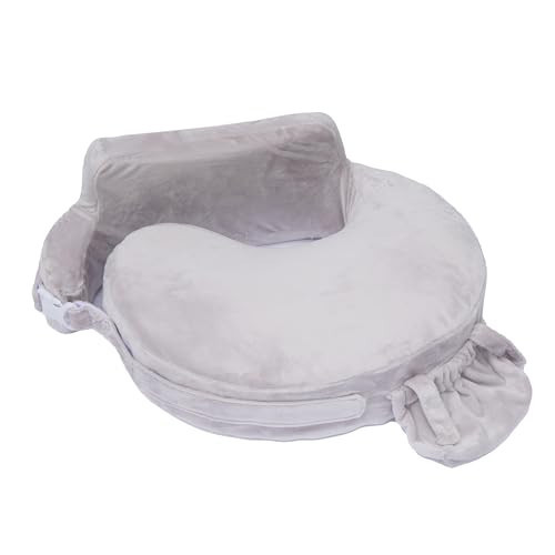 My Brest Friend Super Deluxe Nursing Pillow - Enhanced Comfort & Ergonomic Breastfeeding Pillow for Ultimate Support for Mom & Baby - Adjustable and with Handy Side Pocket, Sandstone | Amazon (US)