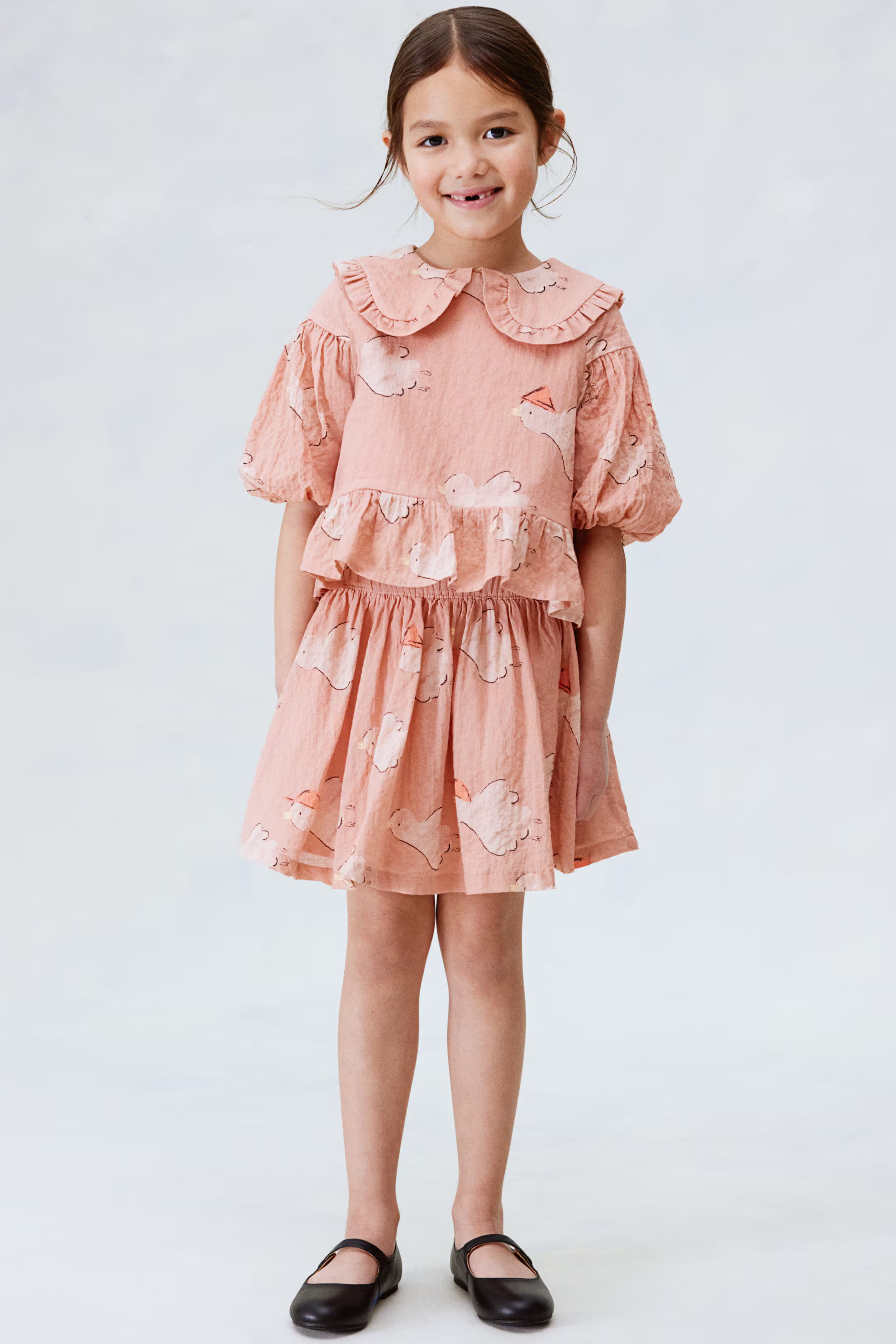 Patterned Seersucker Skirt | H&M (US + CA)