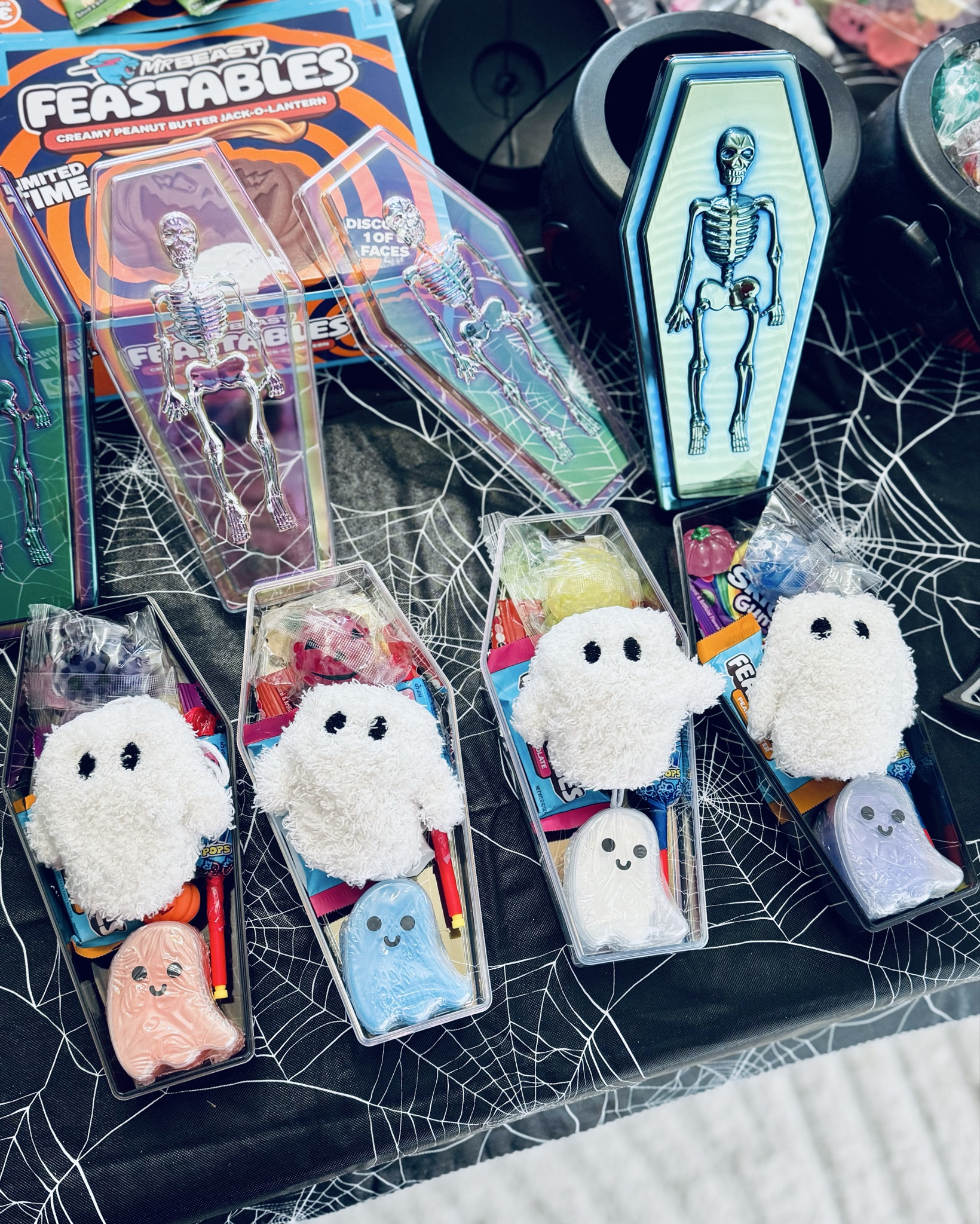 🎃 Happy Halloween! 👻 I had so much fun putting together these spooky little favors for the kids’ class parties — a mix of treats, squishy ghosts, and fun surprises the kids loved 🖤

If you’re planning ahead (or want to save ideas for next year 👀), I linked everything I used over on LTK! So many cute + easy finds for Halloween parties or boo bags 🕸️🪩✨

#LTKHalloween #LTKKids #LTKParties