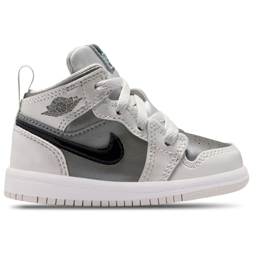 Boys Jordan Jordan AJ 1 Mid SE Uni - Boys' Toddler Shoe Photon Dust/Blue Chill Size 05.0 | Kids Foot Locker (US)