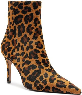Mikki Leopard Print Hair Calf Booties | Dillard's