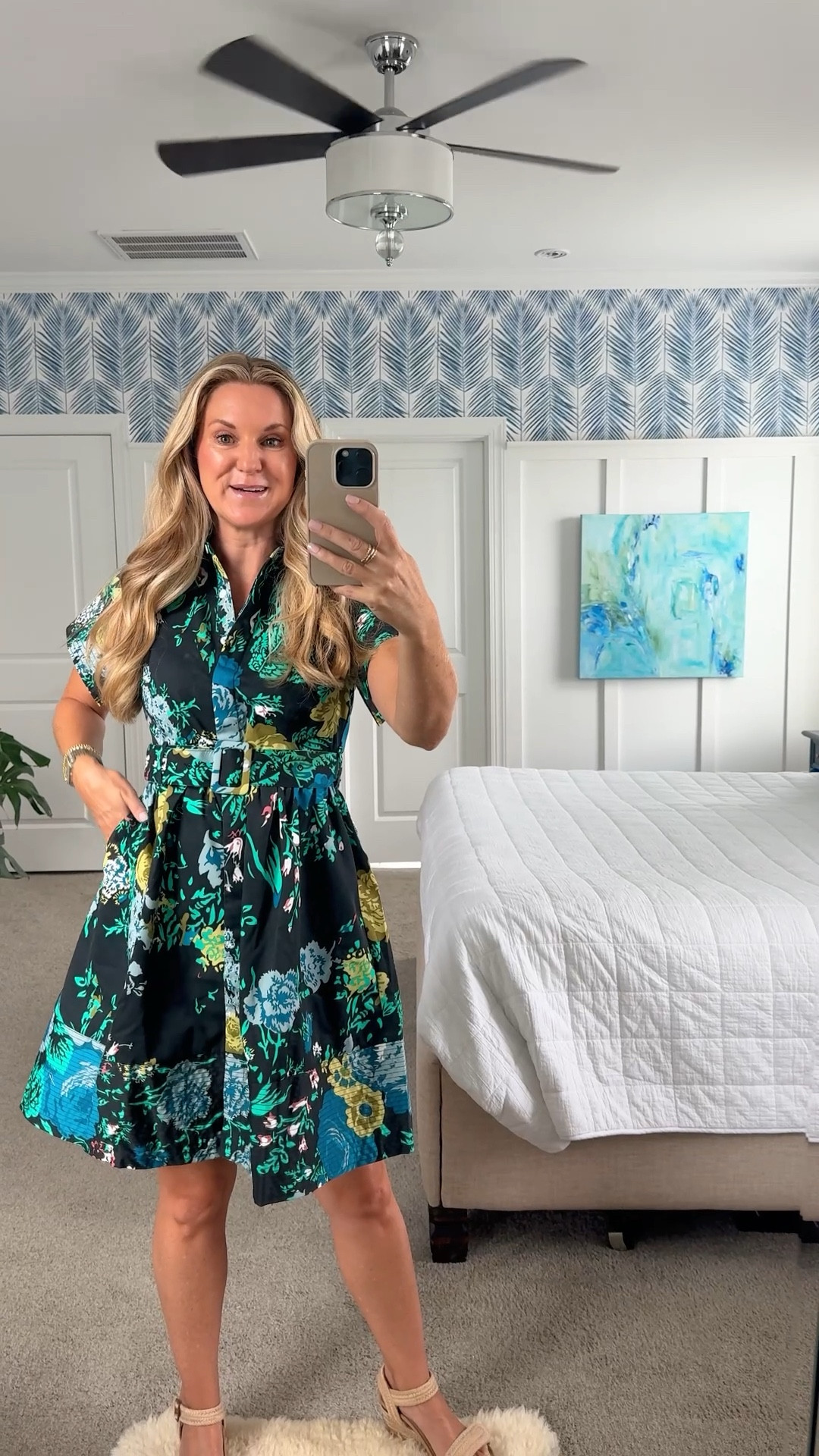 Looks like Tuckernuck
Belted poplin dress 
Brunch, baby shower, wedding shower, wedding guest dress

#LTKPetite #LTKOver40