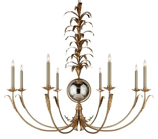 Gramercy Chandelier, Gilded Iron | One Kings Lane