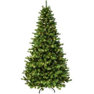 7.5ft. Pre-Lit Vermont Spruce Artificial Christmas Tree, Clear Lights | Michaels Stores
