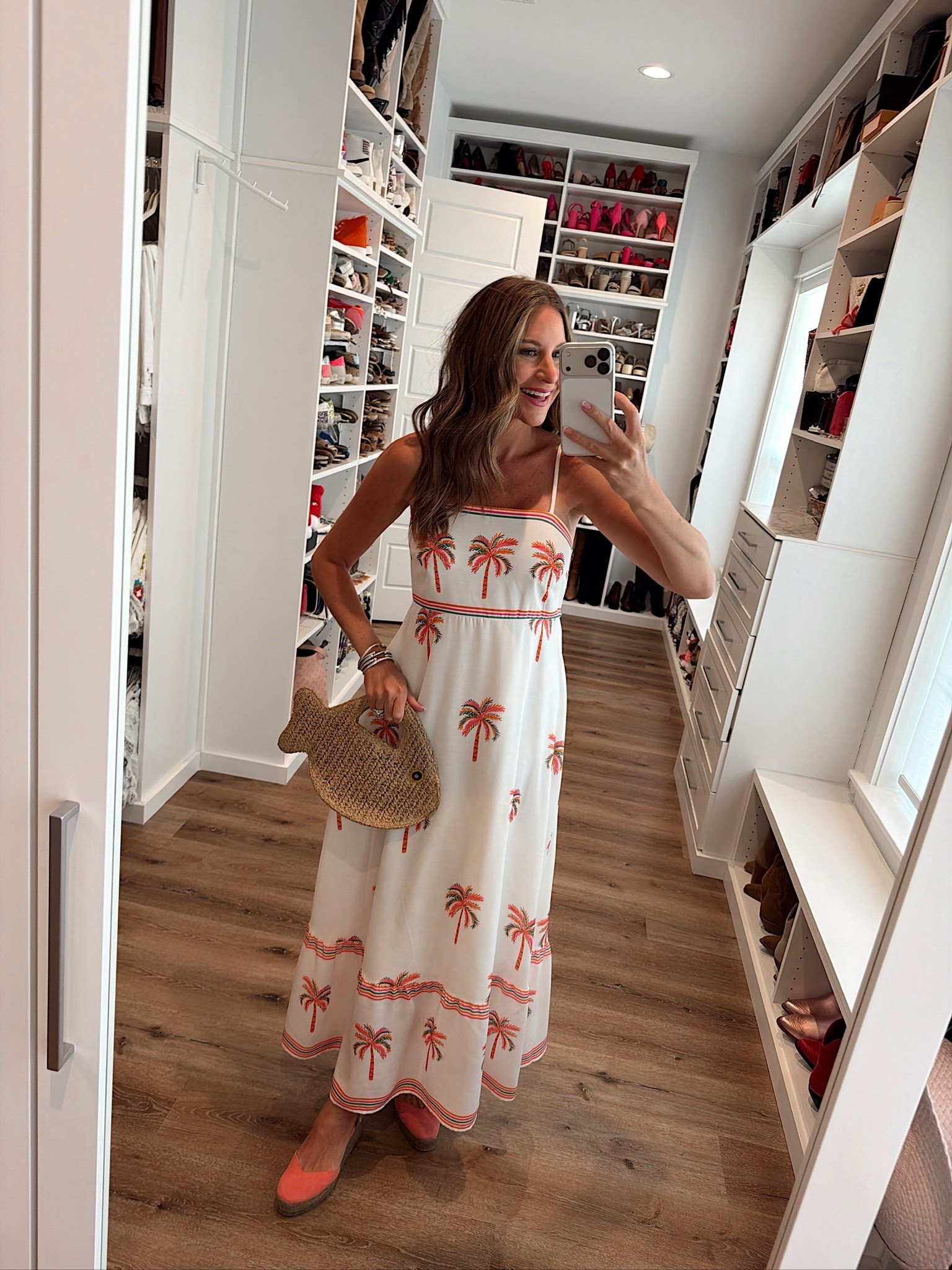 In a small dress, bag, sandals and accessories- fits tts.

#LTKSeasonal #LTKgrwm #LTKootd