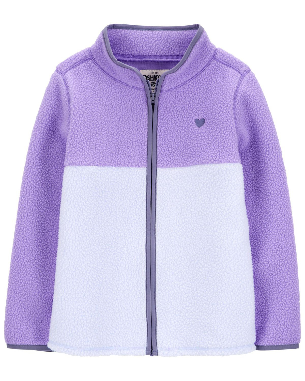 Kid Embroidered Teddy-Fleece Jacket - OshKosh | Carter's | Carter's Inc