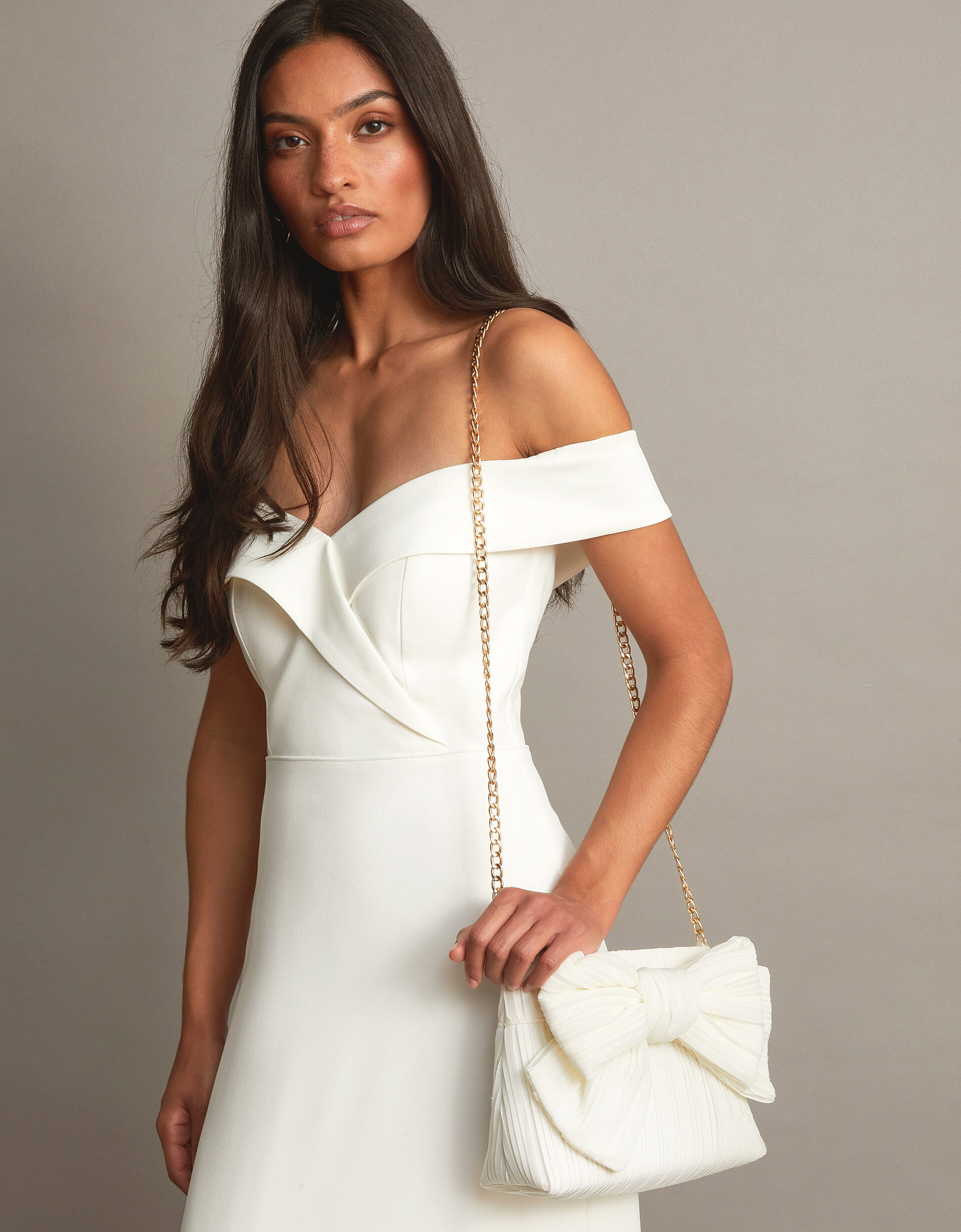 Pleated Bow Bag | Monsoon (UK)