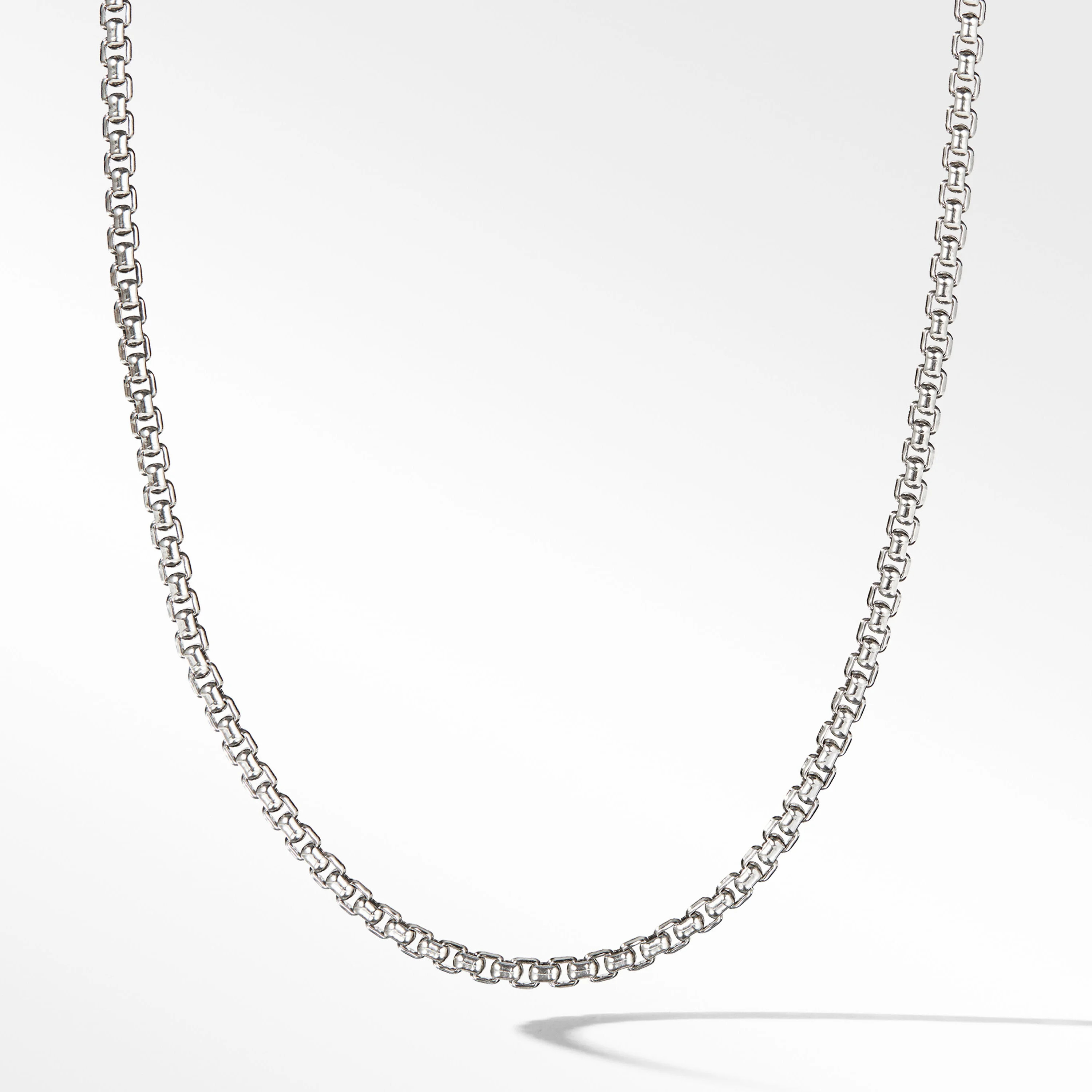 David Yurman | Box Chain Necklace with 14K Yellow Gold Accent | David Yurman