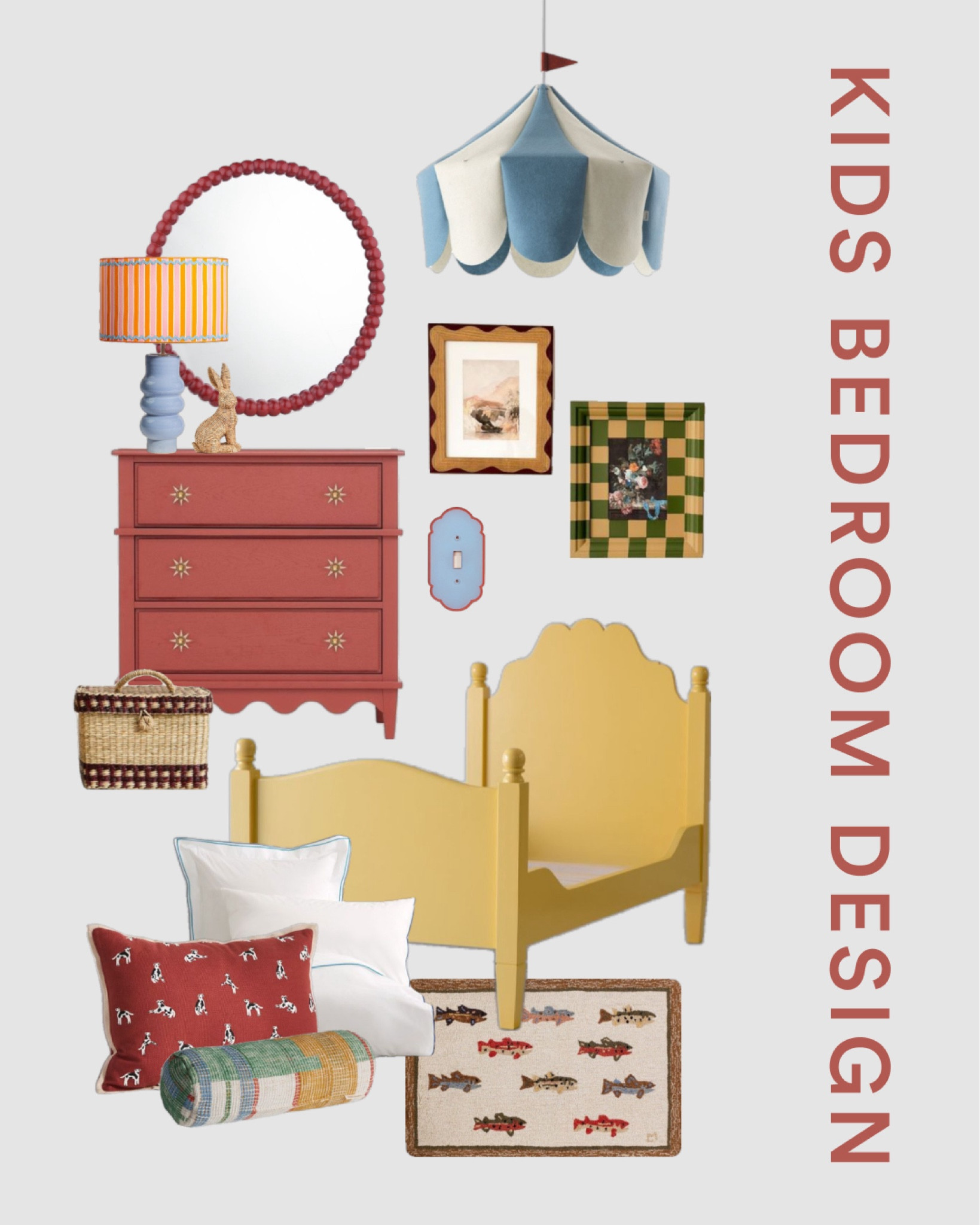 Kids bedroom! Fun and whimsical unisex design ❤️

#LTKKids #LTKHome