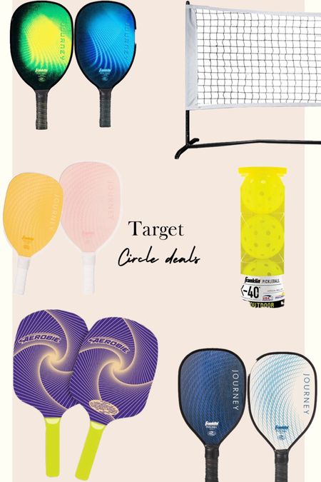 If you’re in your pickle ball era like us you’ll want to run to target and get these paddles, balls, nets and all things pickleball for 20% off! 

#LTKActive #LTKxTarget #LTKsalealert