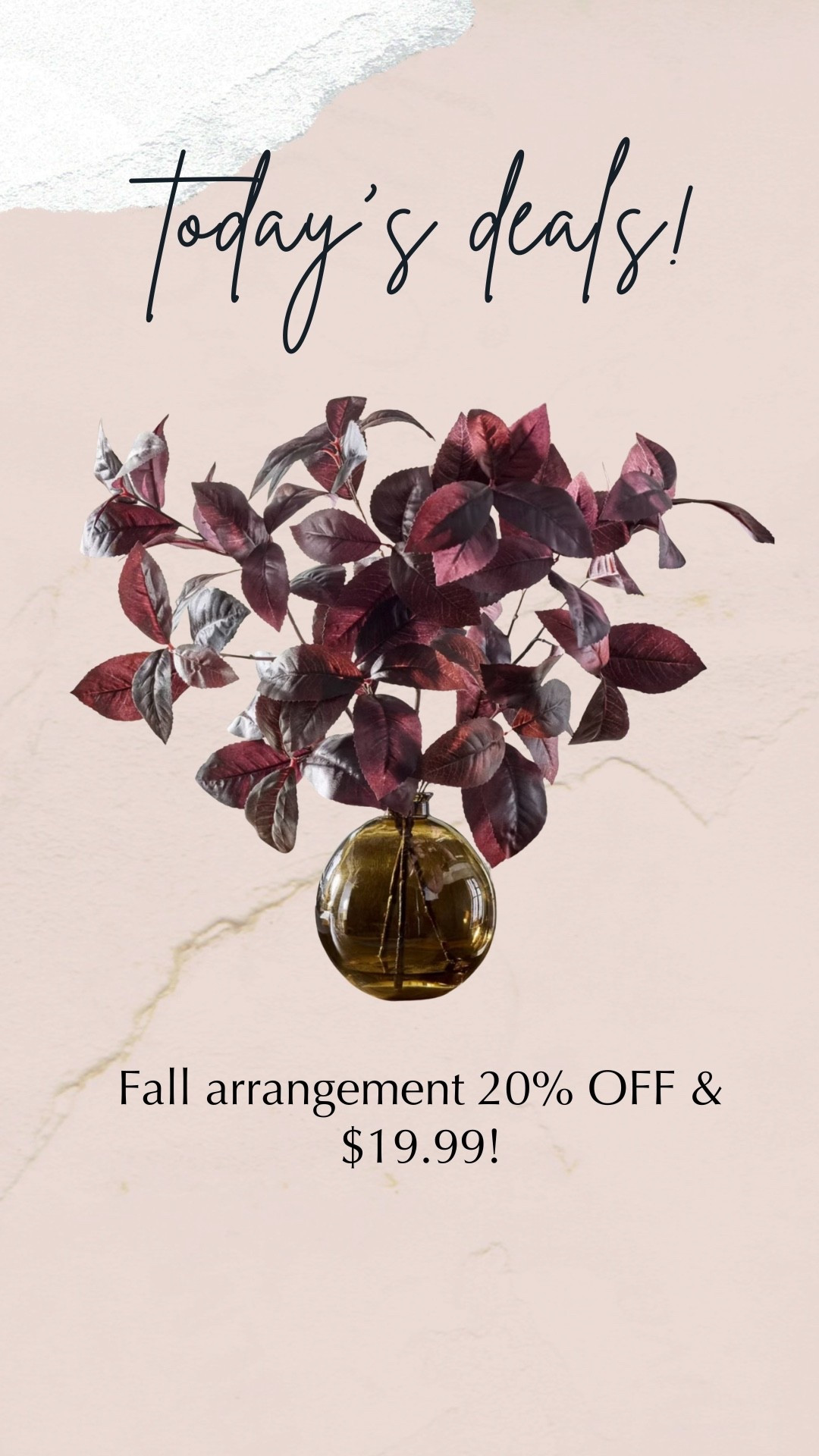 Target fall arrangement, fall home decor 

#LTKHome #LTKFindsUnder50 #LTKSaleAlert