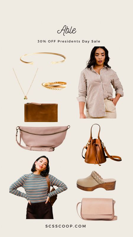 Use code LONGWEEKEND for 30% off women’s spring clothes, jewelry, leather bags, shoes and more at Able

Birthstone necklace
Personalized gold cuff bracelet 
Woven ring
Brown leather card holder
Classic striped button down
Blush pink leather belt bag
Small leather bucket bag
Mock neck striped 70s vibe top
Beige braided leather clogs
Crossbody leather bag 


#LTKsalealert #LTKfindsunder100 #LTKSeasonal