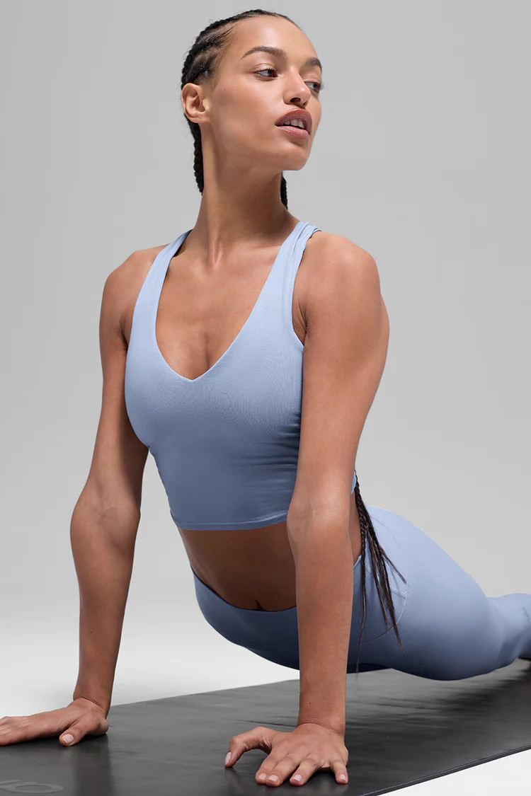Airbrush Real Bra Tank - Winter Frost | Alo Yoga (US)