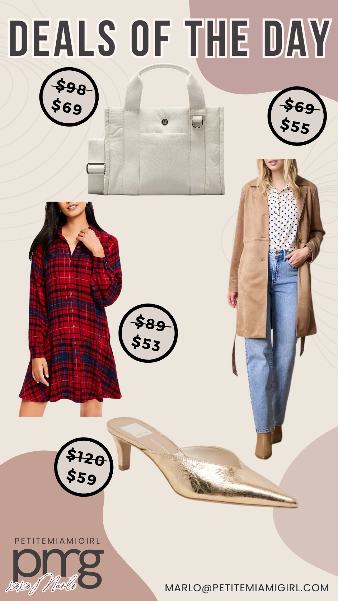 Deals of the day.

#LTKSaleAlert #LTKStyleTip #LTKItBag