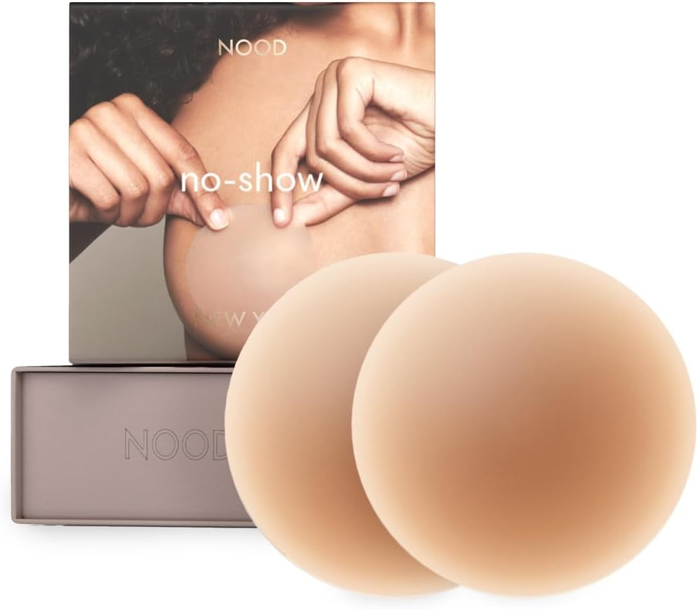 NOOD Women's No Show Adhesive Nipple Covers - Size 3 | Amazon (US)