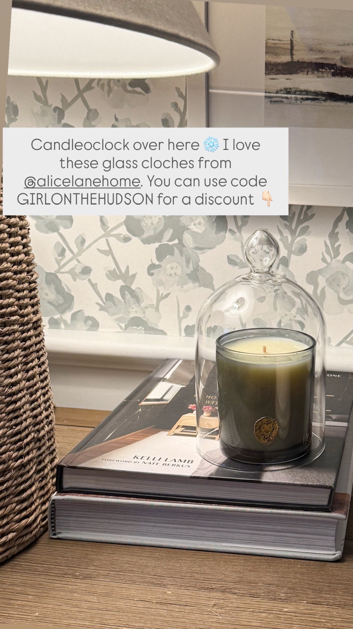 The prettiest candle cloche! Use code GIRLONTHEHUDSON for a discount ❤️

#LTKHome #LTKSaleAlert #LTKselfcare