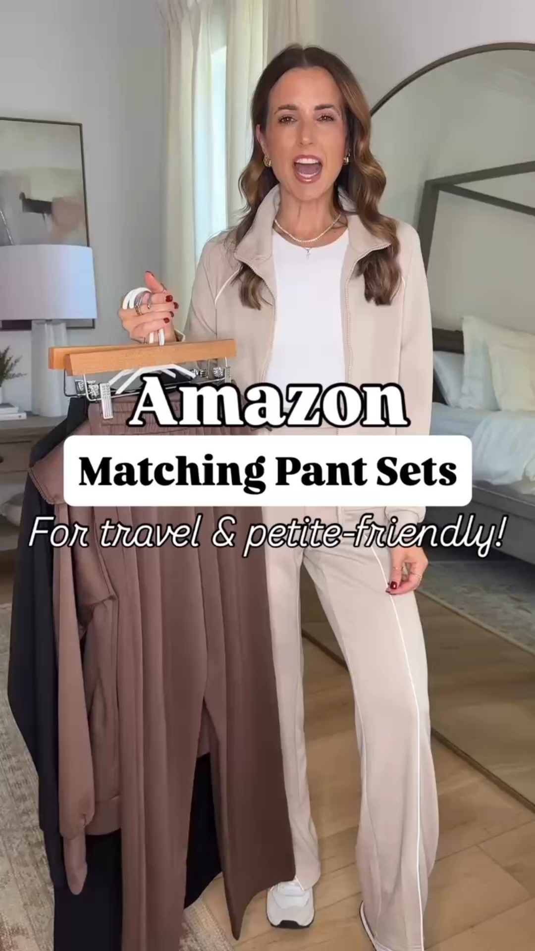 Amazon Matching pant sets. Airport outfit. Travel outfit. Wearing XS. New Balance 574 are TTS. Casual outfit. Fall outfit. So soft!! Look for less matching sets. 


#LTKSeasonal #LTKootd #LTKTravel