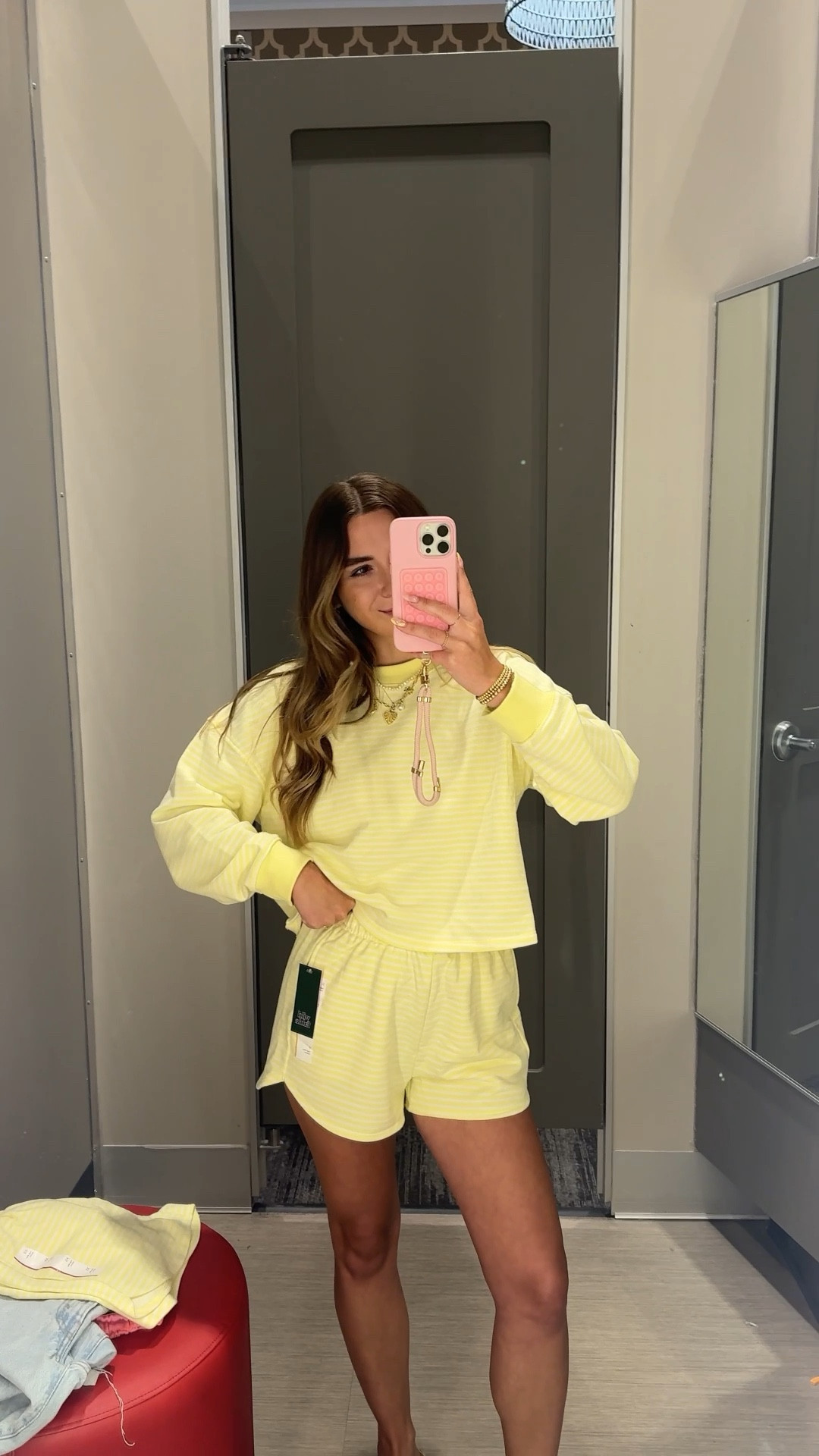 My recent target run ended with the viral striped terry set, new Disney tanks and the cutest bikini!! #targetstyle #target 

#LTKStyleTip