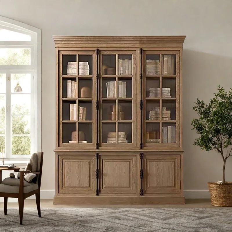 American style solid wood bookcase simple | Wayfair North America