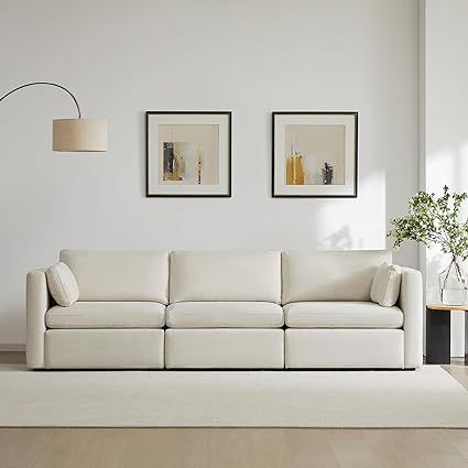CHITA Oversized Modular Sectional Convertible Fabric Sofa Set,Extra Large Sectional Deep Seat Cou... | Amazon (US)