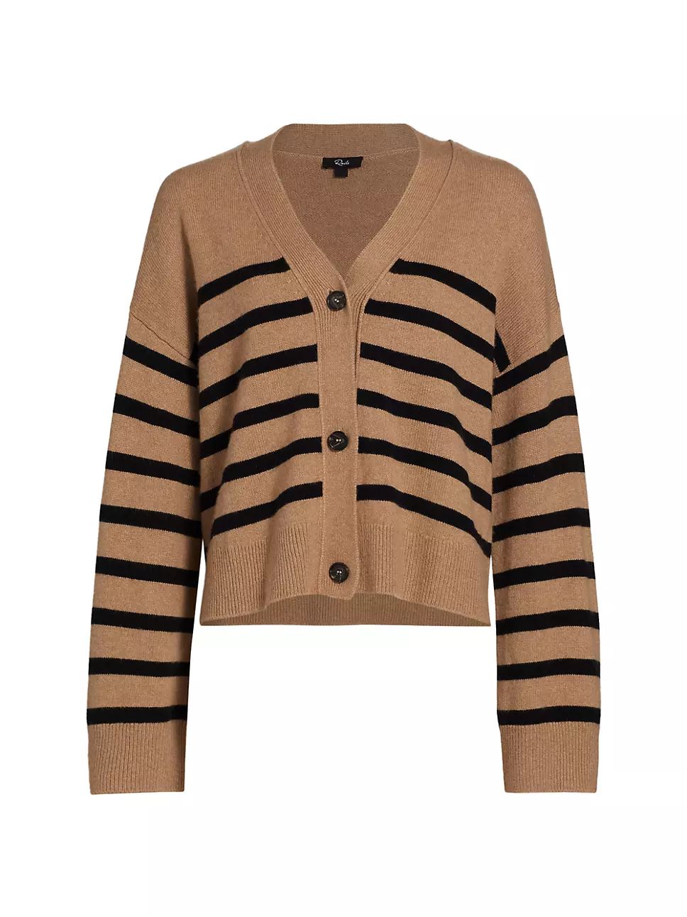 Geneva Striped Wool-Blend Cardigan | Saks Fifth Avenue