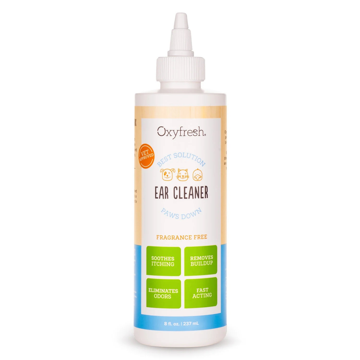 Oxyfresh Pet Ear Cleaner Yeast-Fighting Ear Wash | Grove