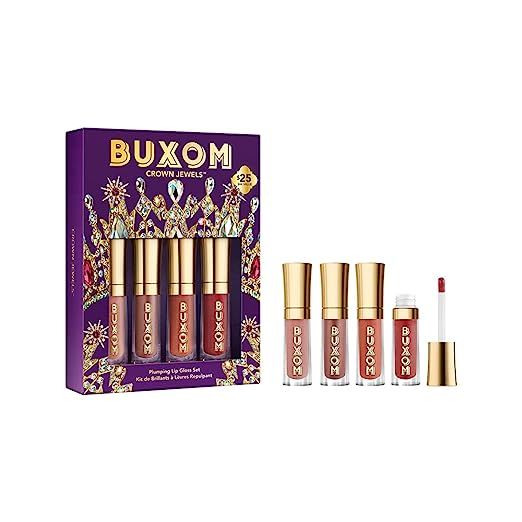 Buxom CROWN JEWELS Plumping Lip Gloss Set, 0.28 fl. oz. | Amazon (US)