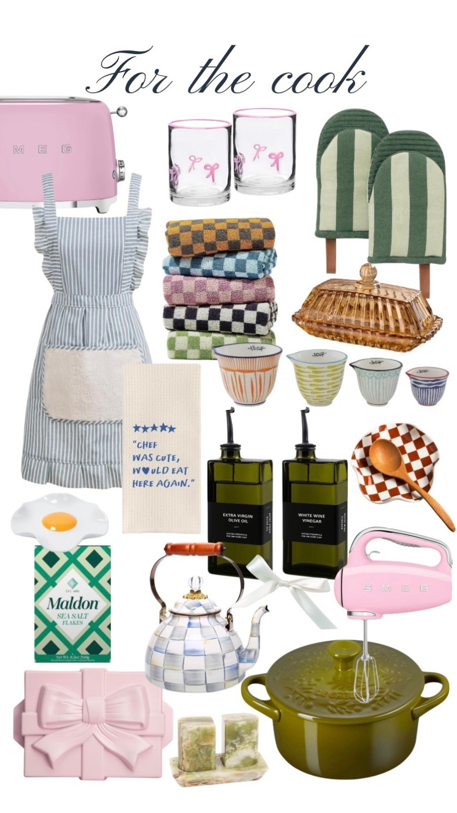 for the cook 👩‍🍳🎀✨

Gift guide, gifts for her, kitchen, cooking, baking 

#LTKHome #LTKHoliday #LTKGiftGuide