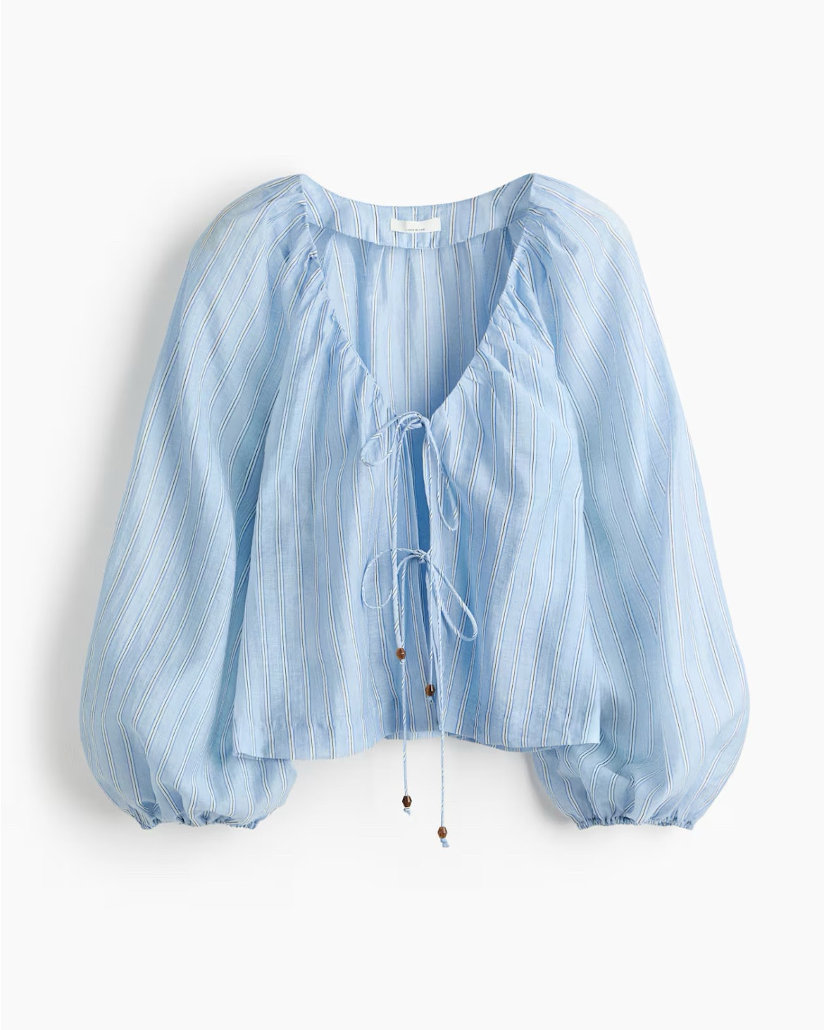 Blue and white striped tie front top and shorts matching set 

#LTKSeasonal