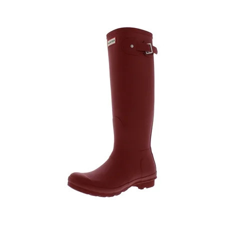 Hunter Original Tall Rain Boot Womens Shoes Size 8 Color: Military Red | Walmart (US)