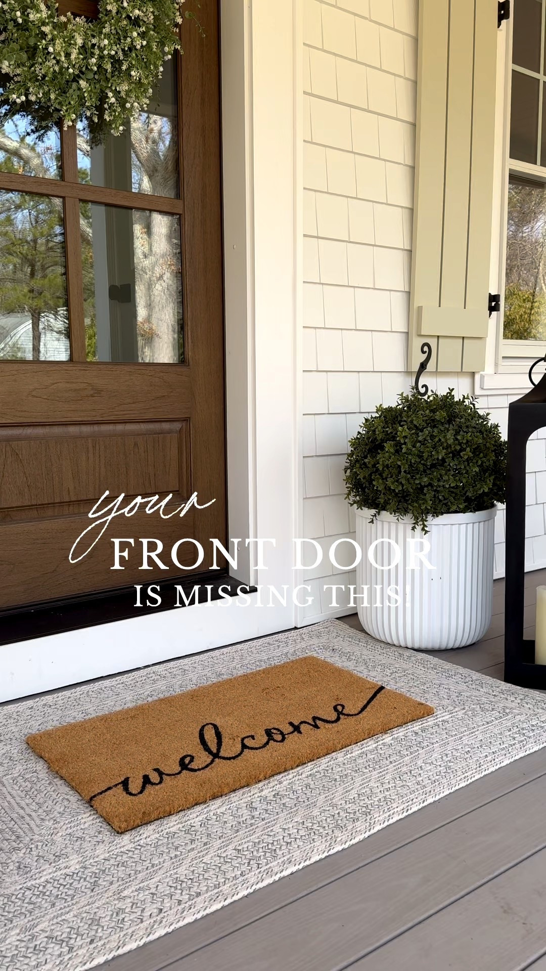 Spring Front Porch

Home  home decor  home favorites  spring front porch  spring home decor  seasonal decor  wreath  planters  area rug  coastal home

#LTKHome #LTKSeasonal