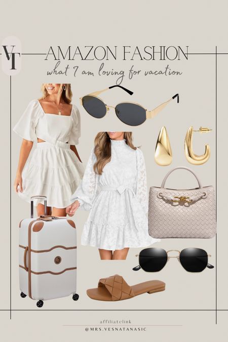 Amazon favorite finds for vacation! 

Amazon find, Amazon, dress, vacation outfit, date night outfit, beach essentials, pool, vacation, spring, travel, Amazon must have, sunglasses, earrings, Amazon dress, luggage, Amazon travel, Amazon favorites, 

#LTKfindsunder100 #LTKtravel #LTKmidsize