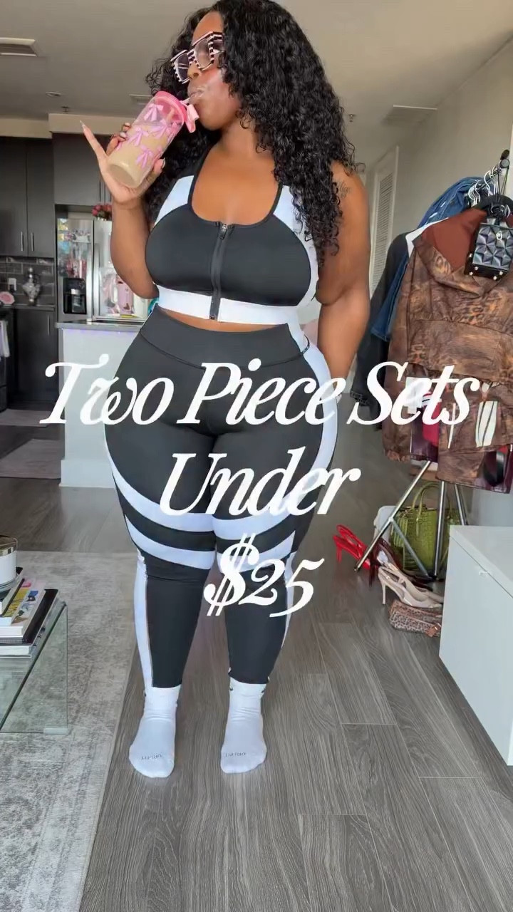 3 sets under $25 🏃🏾‍♀️ @shein_us 

Gym looks on sale, while the luxe sets reserved for hair appointments & self care days 😏

🆔 48841453 Black & White Zip Set
🆔 152347868 Cropped Set + Leggings
🆔 232612929 Leopard Set

Use Code “USSPnessathediva909” for $$ off

Comment SHOP for 🔗 to 💌
🔍 Search TC4MK to shop my picks on @shein_us

@shein_sports @sheinofficial

#sheinsports #sheintrends #ad #curvytrends #atlantainfluencer trendy atlanta creator, plus size creator, curvy fashion, plus fashion, ootd, trendy baddie

#LTKPlusSize #LTKfitnessgoals #LTKgrwm
